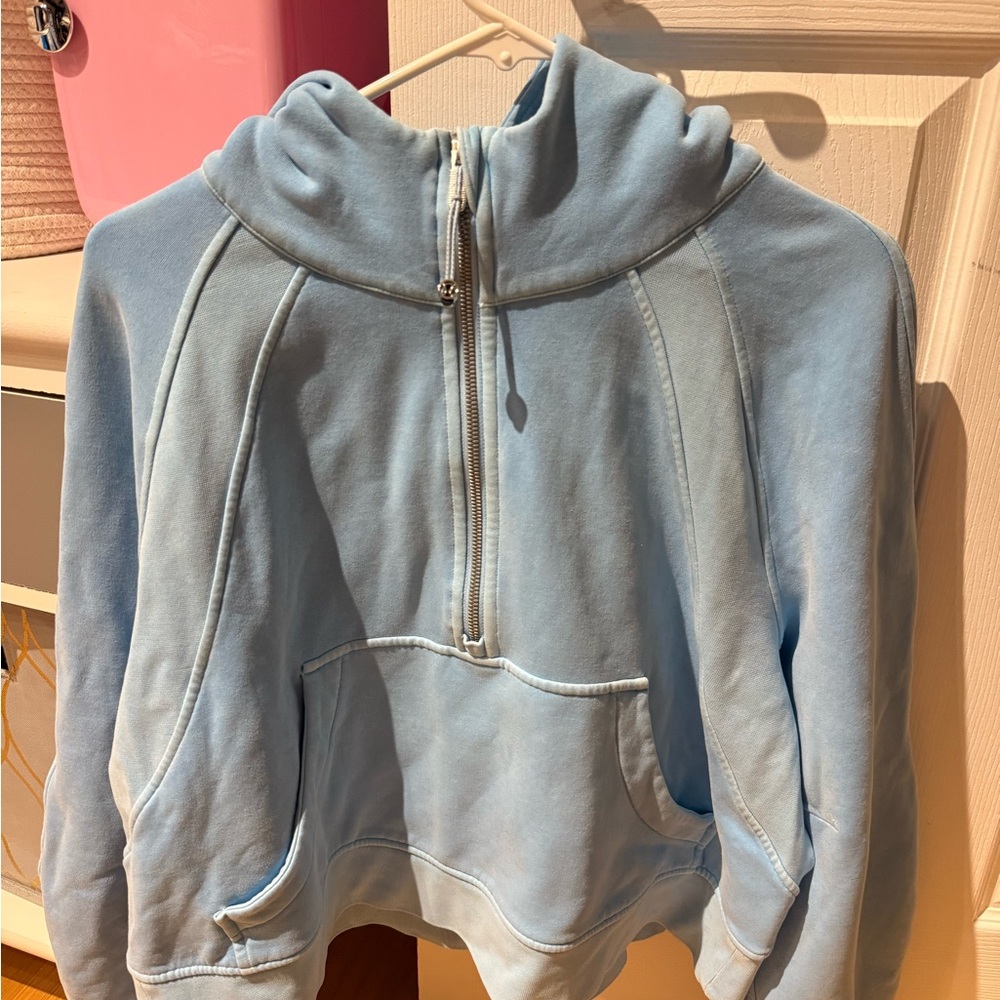 Lululemon Oversized Half Zip Scuba Hoodie